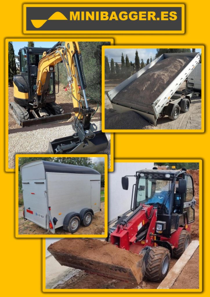 Wheel Loader # Mini Excavator # Trailer # Container - RENTAL