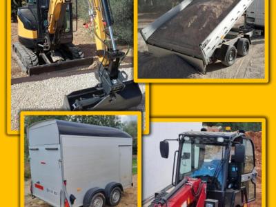 Wheel Loader # Mini Excavator # Trailer # Container - RENTAL