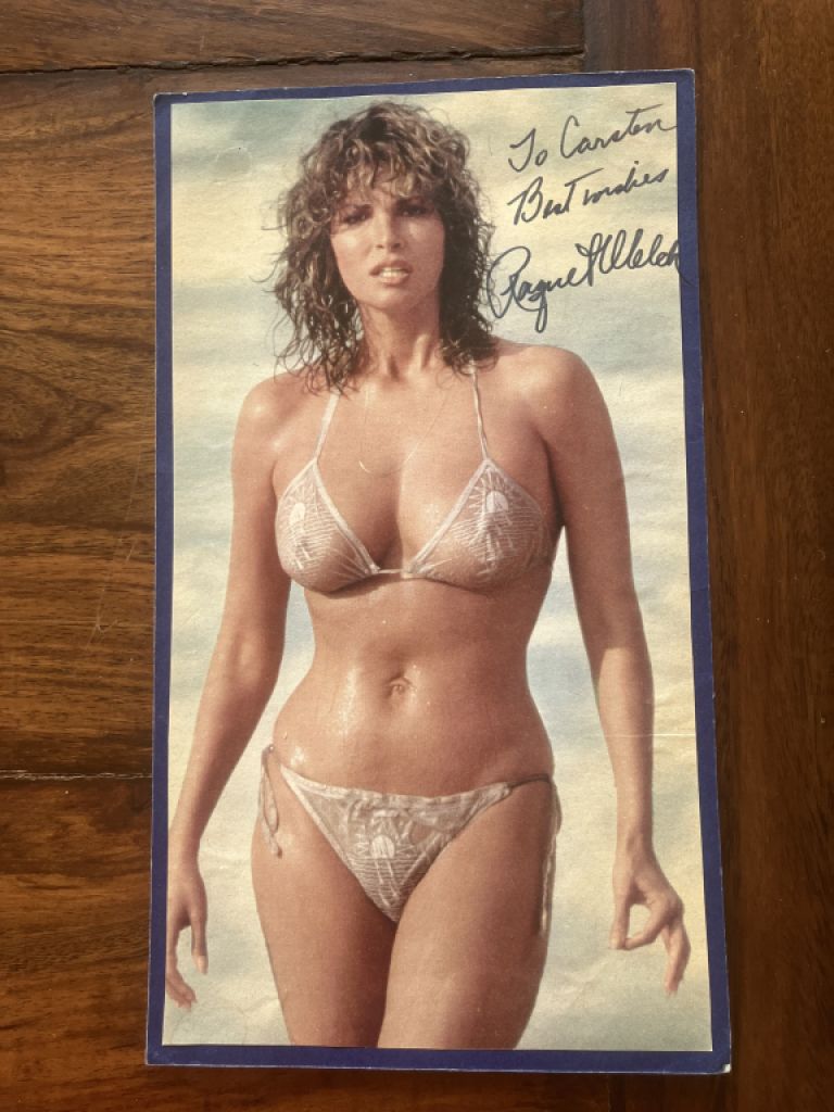 raquel welch /  autograph / signed / Autogramm