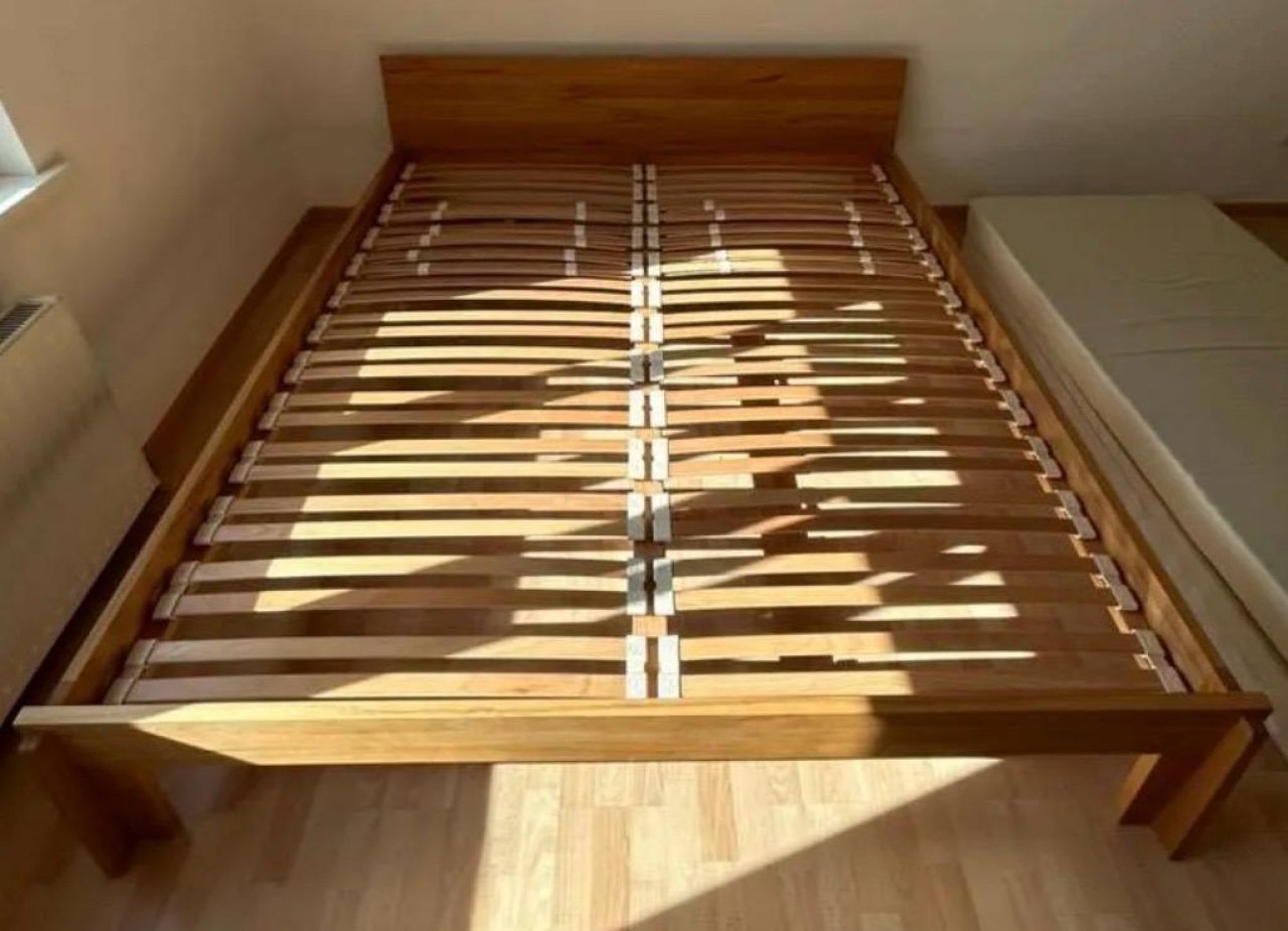RARITY Grüne Erde STEFANO 180x200 | Solid wood | metal-free | incl. original slatted frame
