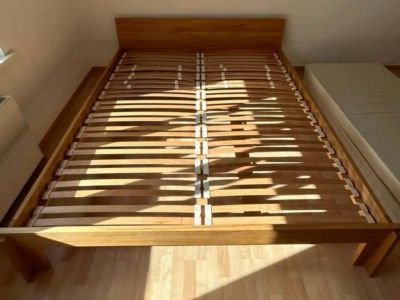 RARITY Grüne Erde STEFANO 180x200 | Solid wood | metal-free | incl. original slatted frame