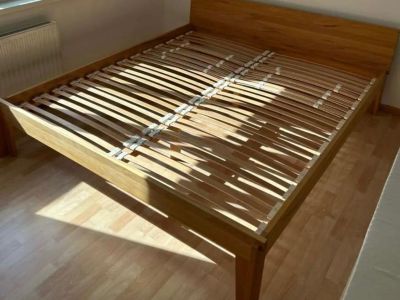 RARITY Grüne Erde STEFANO 180x200 | Solid wood | metal-free | incl. original slatted frame