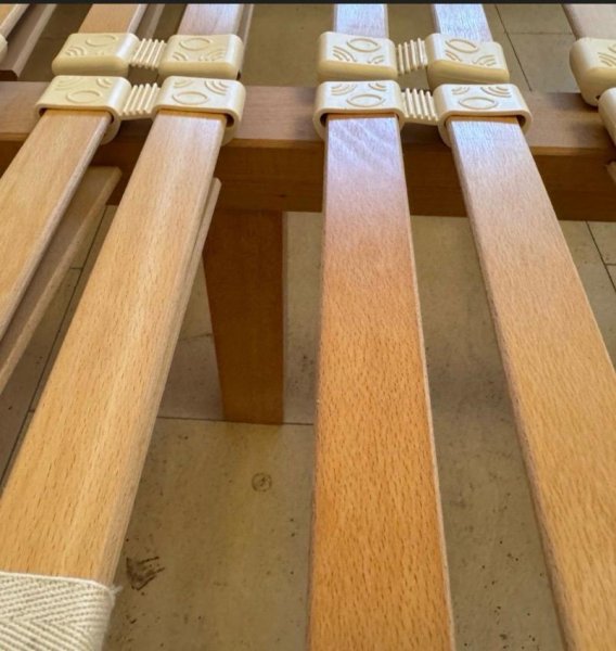 RARITY Grüne Erde STEFANO 180x200 | Solid wood | metal-free | incl. original slatted frame