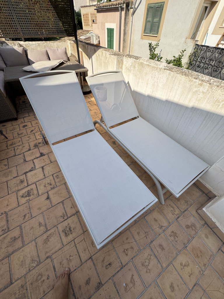 Rattan Lounge inkl. Tisch zu verkaufen