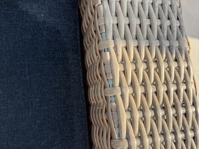 Rattan Sofa und Sessel