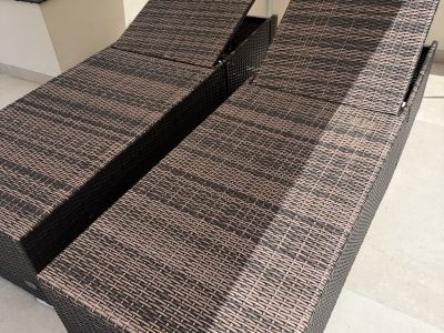 Rattan loungers