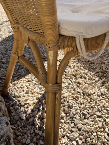 Rattansessel