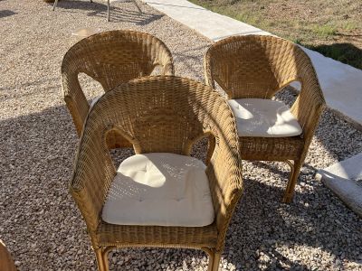 Rattansessel