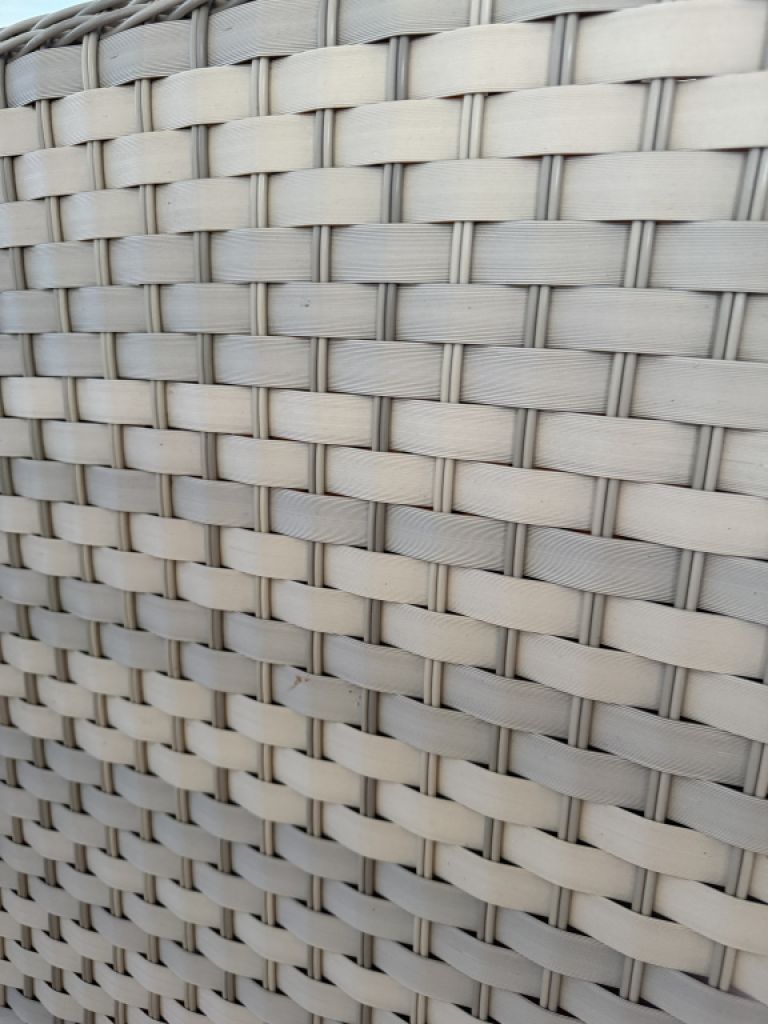 Rattansofa Outdoor top Couch 2 sitzer