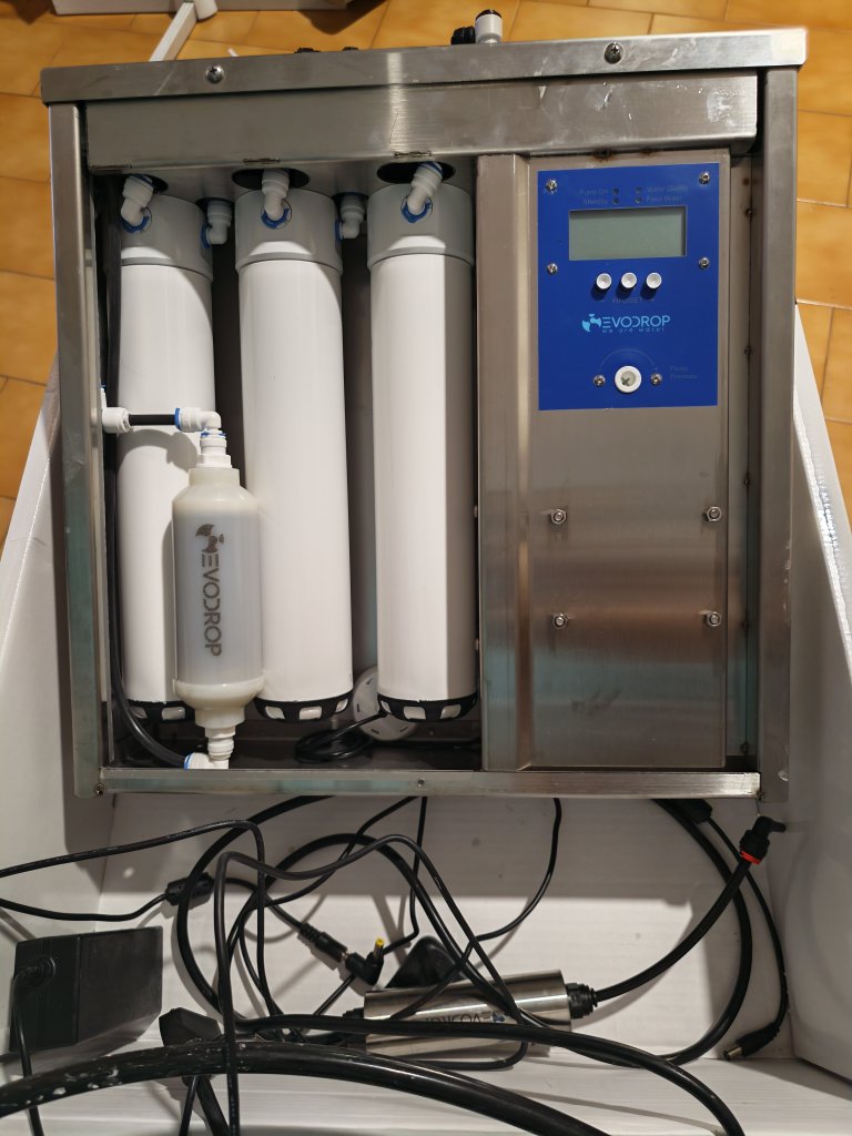 Reinstes trinkwasser mit evodrop aus der schweiz.