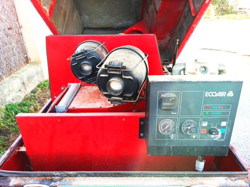 REMOLQUE COMPRESOR ECOAIR F 30 BAUKOMPRESSOR Baustellen - Pressluftkompressor Pressluft - Hammer