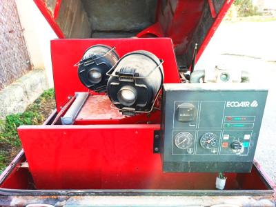 REMOLQUE COMPRESOR ECOAIR F 30 BAUKOMPRESSOR Baustellen - Pressluftkompressor Pressluft - Hammer