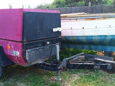 REMOLQUE COMPRESOR ECOAIR F 30 BAUKOMPRESSOR Baustellen - Pressluftkompressor Pressluft - Hammer