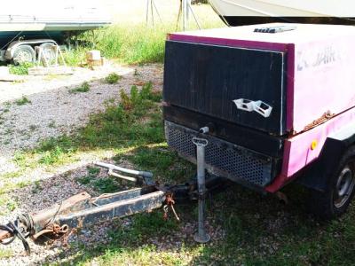 REMOLQUE COMPRESOR ECOAIR F 30 BAUKOMPRESSOR Baustellen - Pressluftkompressor Pressluft - Hammer