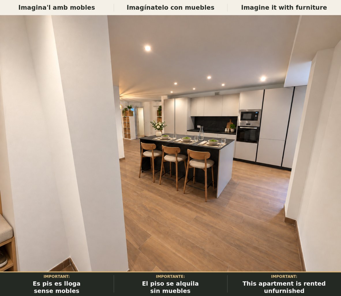 Renovierte Wohnung im Zentrum von Palma