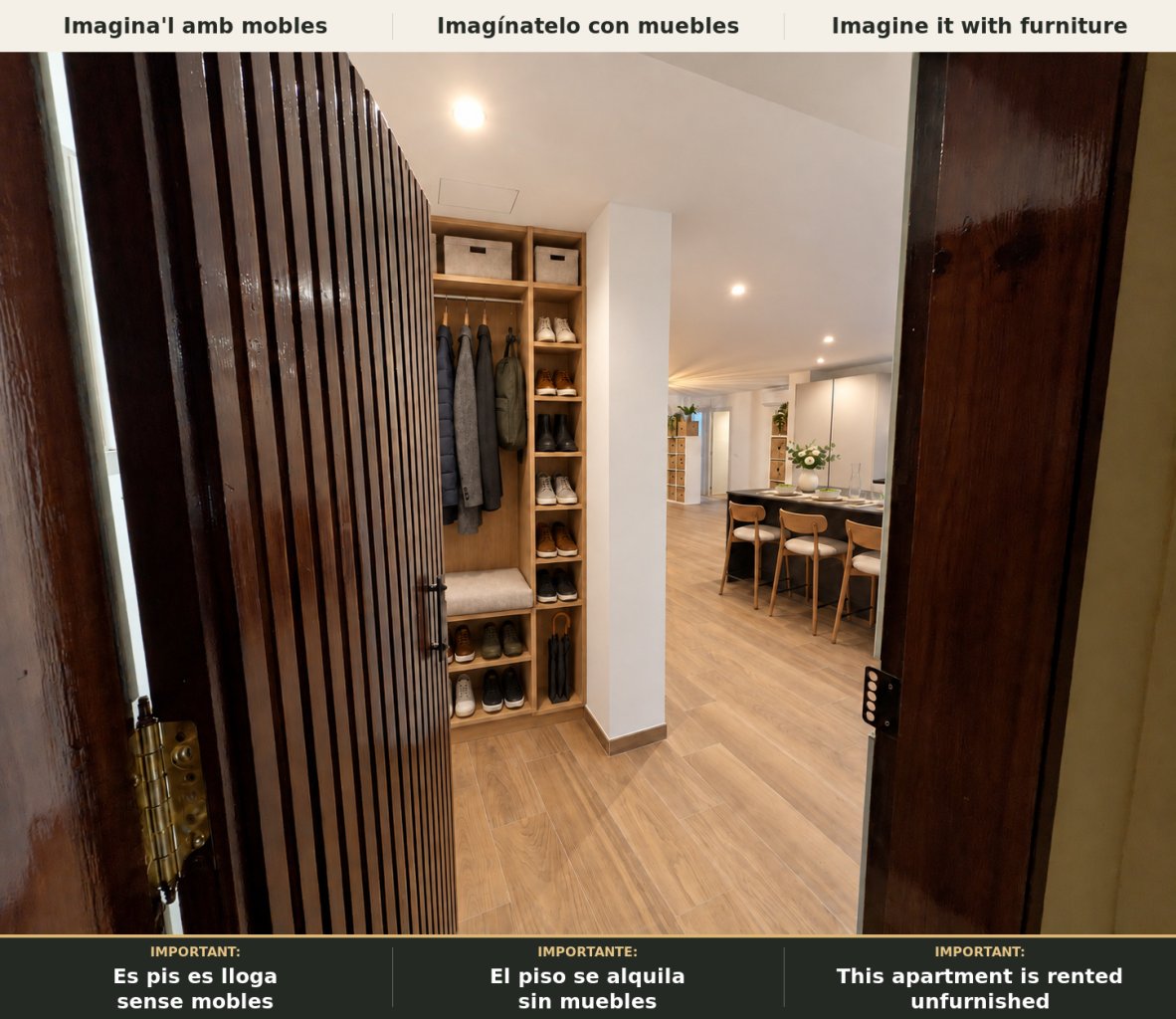 Renovierte Wohnung im Zentrum von Palma