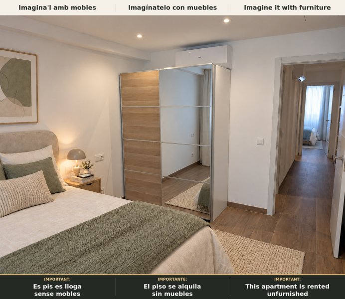 Renovierte Wohnung im Zentrum von Palma