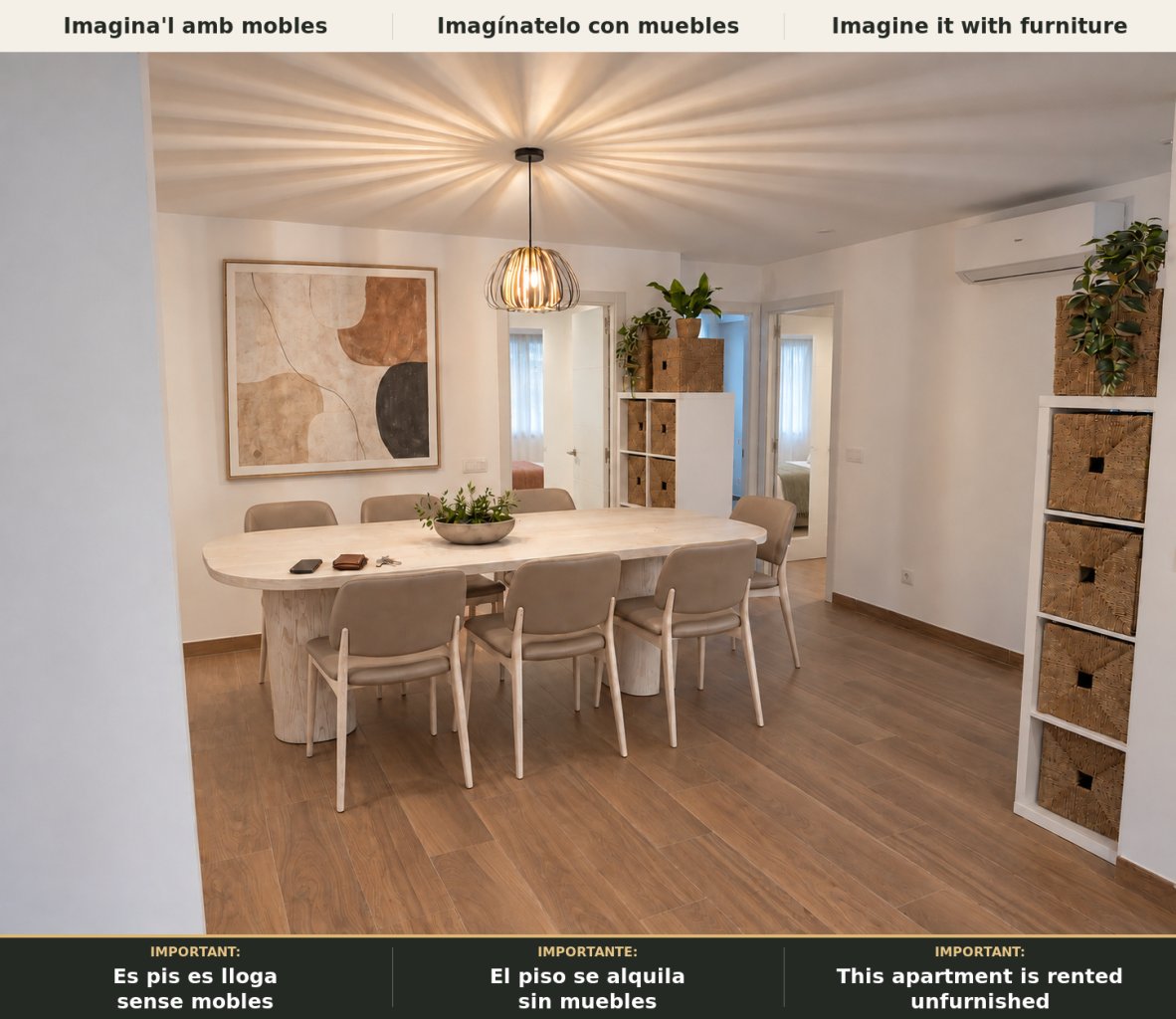 Renovierte Wohnung im Zentrum von Palma