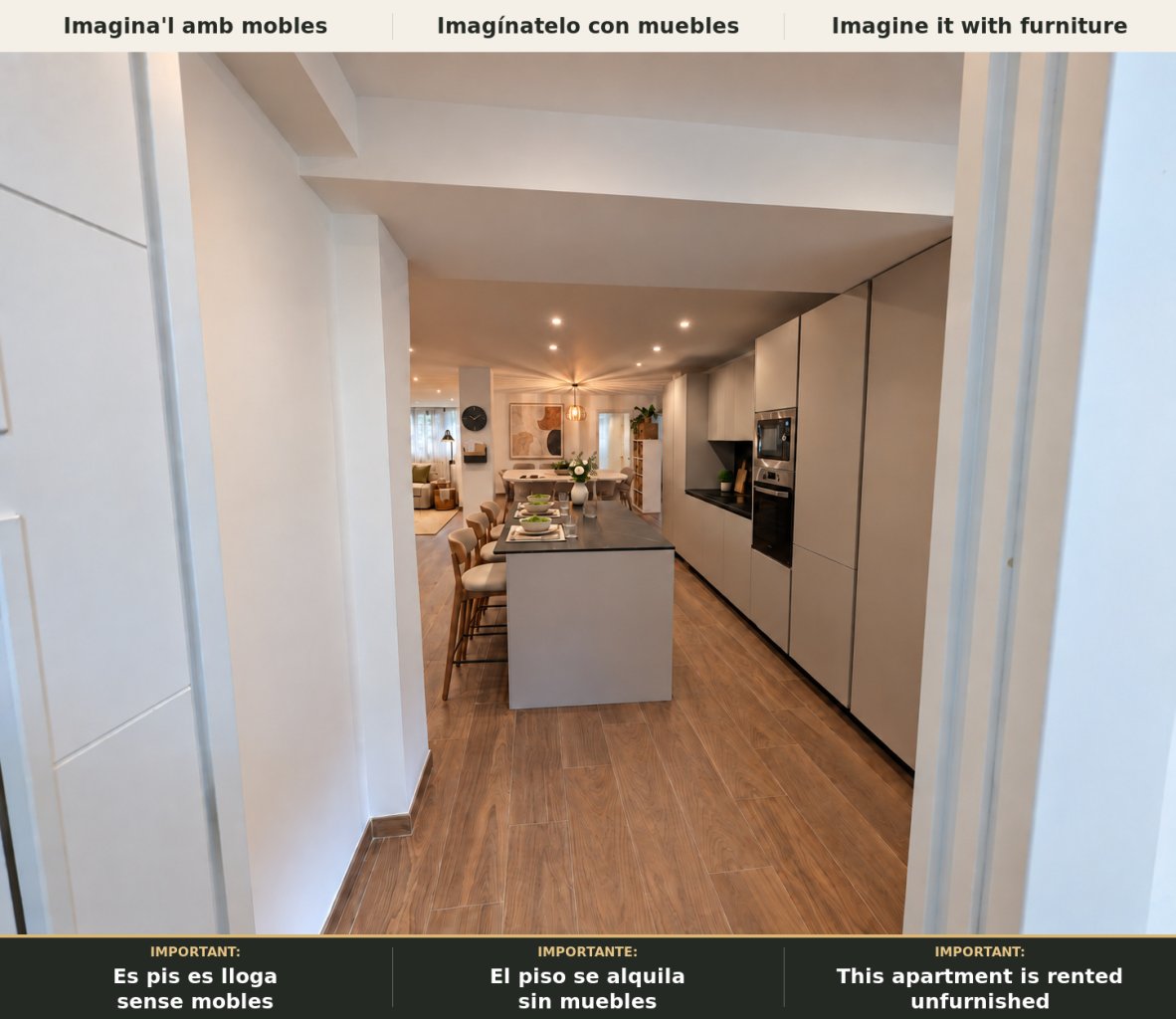 Renovierte Wohnung im Zentrum von Palma