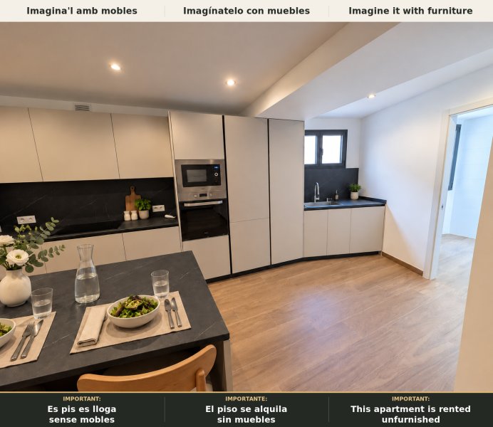 Renovierte Wohnung im Zentrum von Palma