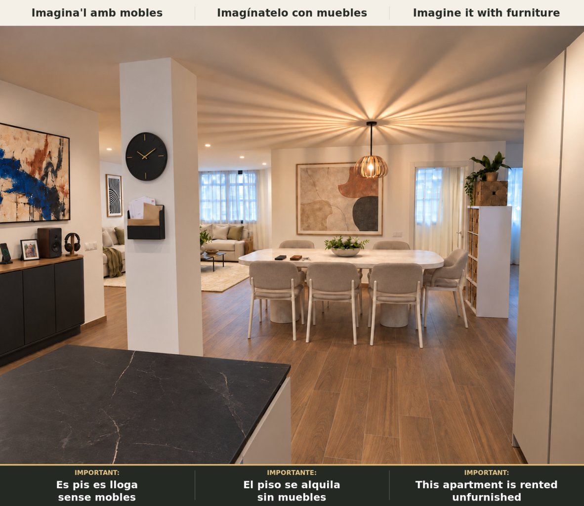 Renovierte Wohnung im Zentrum von Palma