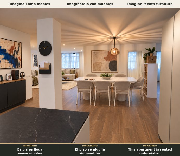 Renovierte Wohnung im Zentrum von Palma