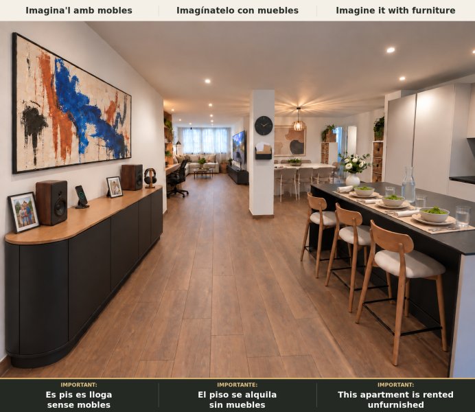 Renovierte Wohnung im Zentrum von Palma