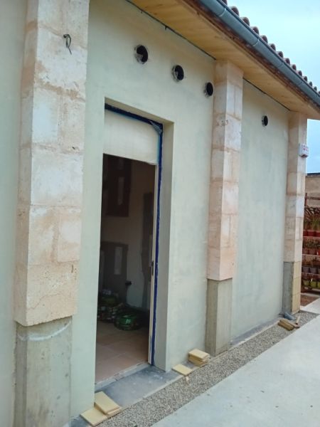 Renovierungen und Umgestaltung.