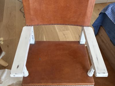 Restaurierter Stuhl