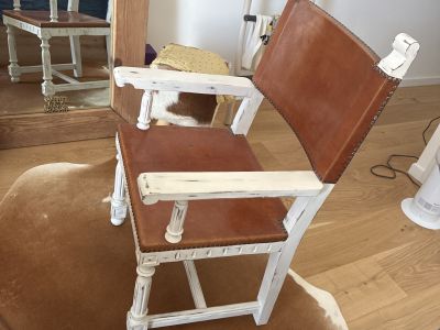 Restaurierter Stuhl