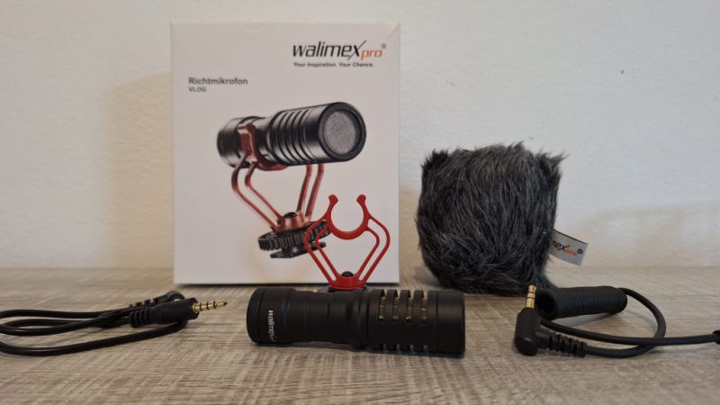 Micrófono direccional Walimex pro VLOG