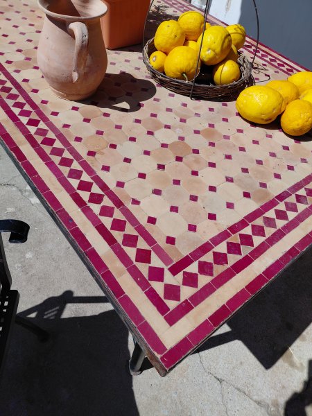 Riesiger marokkanischer Mosaiktisch Terrasse, Patio, Garten, Tisch Gastro Finca