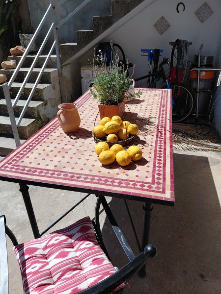 Riesiger marokkanischer Mosaiktisch Terrasse, Patio, Garten, Tisch Gastro Finca