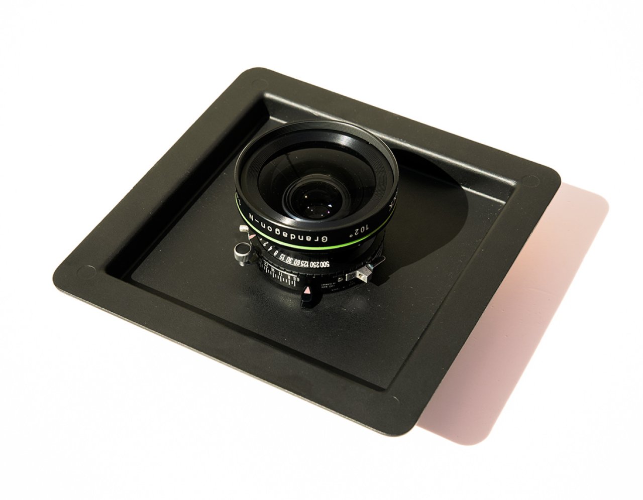 Rodenstock 90 mm Grandagon-N f/6,8 auf 4x5"-Platte