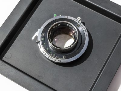 Rodenstock Yserex, 150mm, 1:4,5 Synchro-Compur auf 4x5"