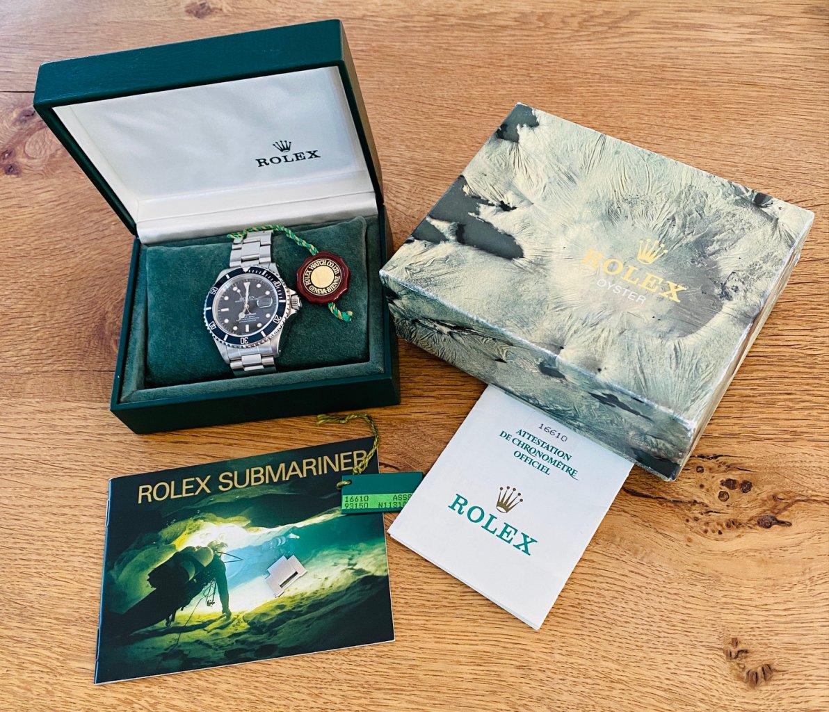 Rolex Submariner - Year 1991 - Full Set, Warranty
