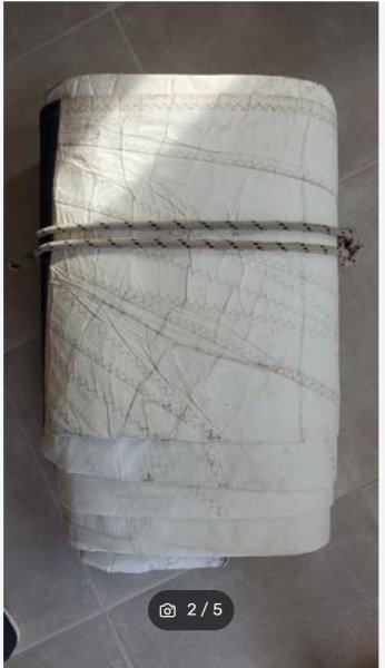 Rollgroßsegel "Rutgerson", 12,9m x 4,28