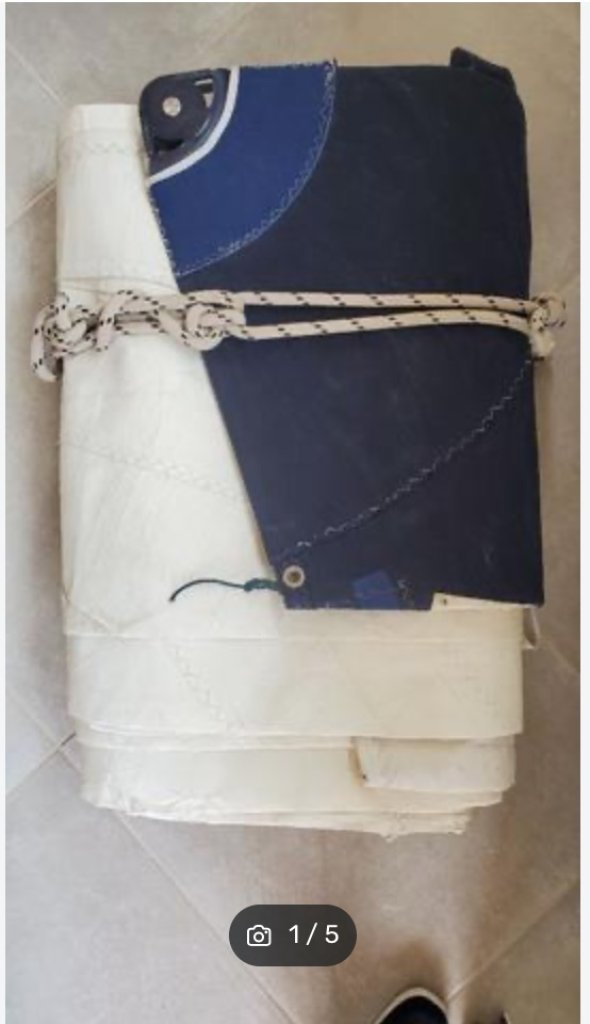 Rollgroßsegel "Rutgerson", 12,9m x 4,28