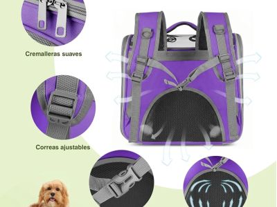 Mochila para perros pequeños o gatos