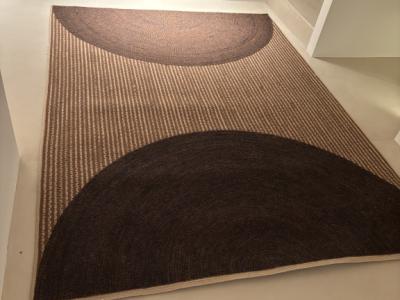 Rue Vintage 74 / Élitis Holiday Black Havane Alfombra