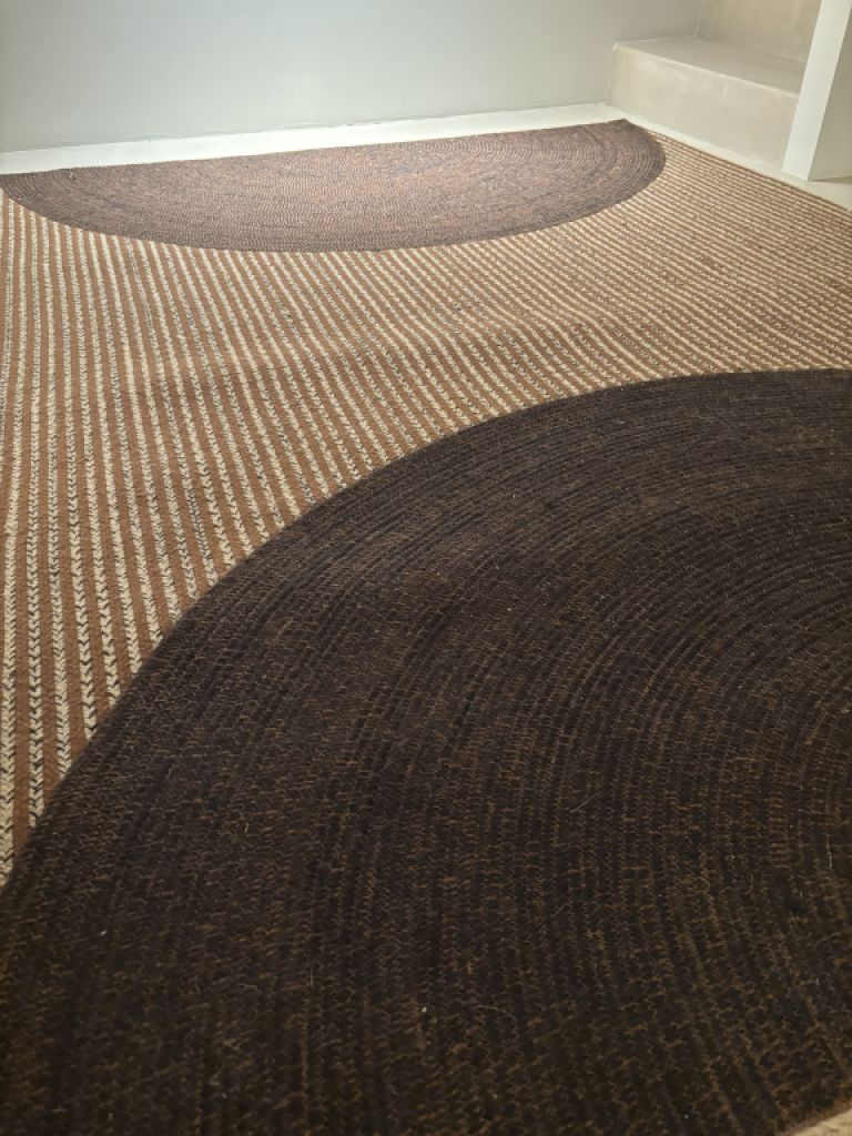 Rue Vintage 74 / Élitis Holiday Black Havane Alfombra