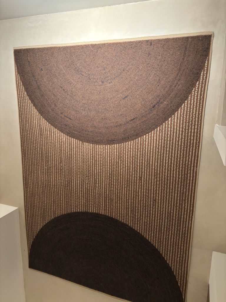 Rue Vintage 74 / Élitis Holiday Black Havane Alfombra