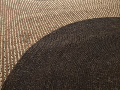 Rue Vintage 74 / Élitis Holiday Black Havane Teppich