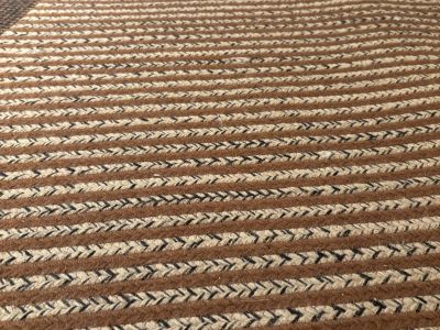 Rue Vintage 74 / Élitis Holiday Black Havane Teppich