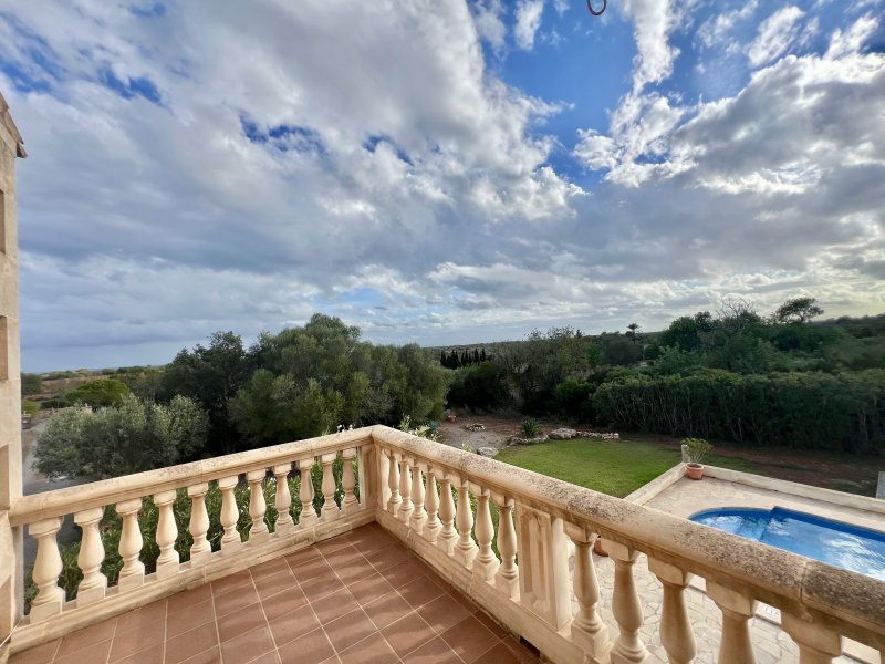 Rustikale Finca 4 Schlafzimmer + 1 externes Zimmer, von s'Alqueria Blanca nach Mondragó