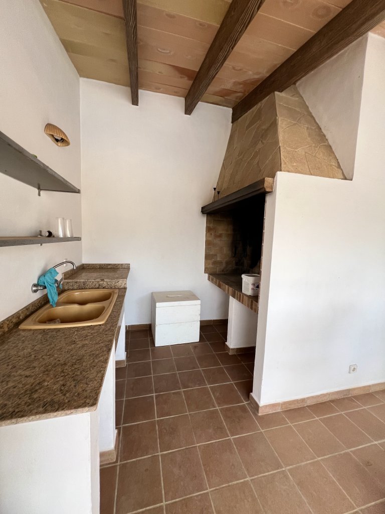 Rustikale Finca 4 Schlafzimmer + 1 externes Zimmer, von s'Alqueria Blanca nach Mondragó