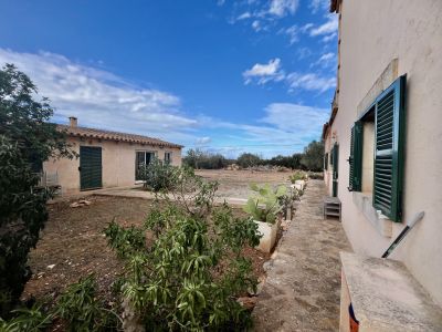 Rustikale Finca 4 Schlafzimmer + 1 externes Zimmer, von s'Alqueria Blanca nach Mondragó