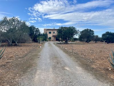 Rustikale Finca 4 Schlafzimmer + 1 externes Zimmer, von s'Alqueria Blanca nach Mondragó