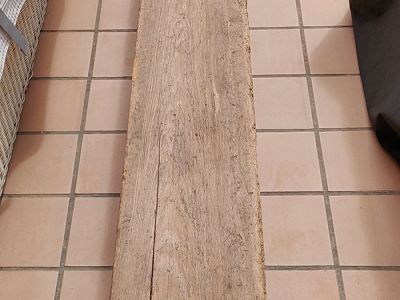 Rustikale Holzbank 250 x 22 x 42 (h) cm aus Mallorca payés Echtholz