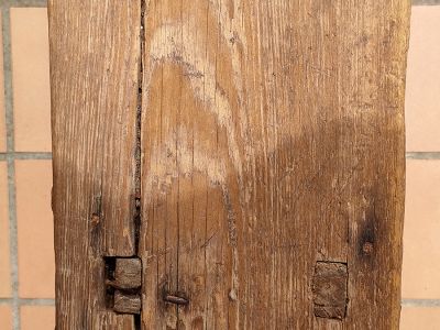 Rustikale Holzbank 250 x 22 x 42 (h) cm aus Mallorca payés Echtholz